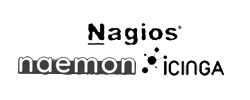 Logos: Nagios, naemon, ICINGA